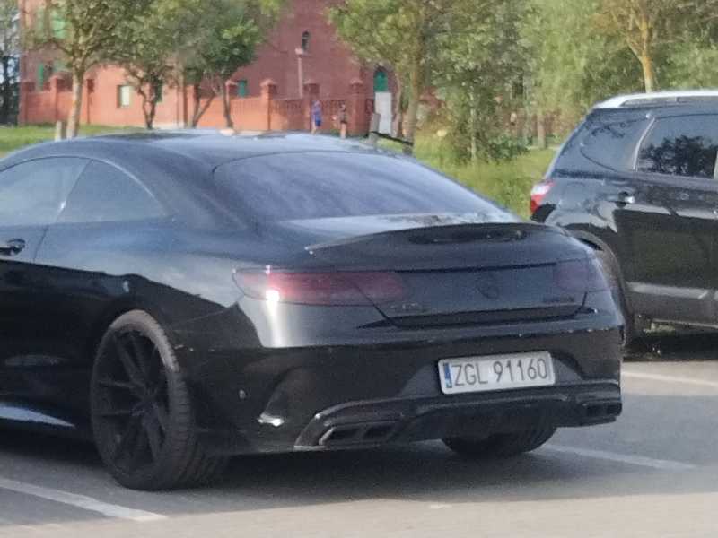 Mercedes-Benz AMG GT spotted in Trzebiatów