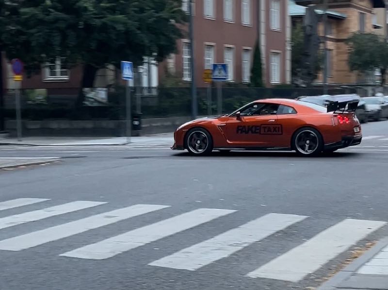Nissan GT-R (2022) spotted in Stockholm, Sweden