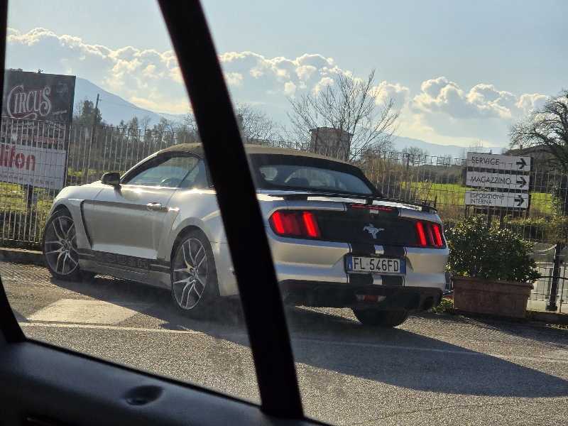 Ford Mustang spotted in Cassino