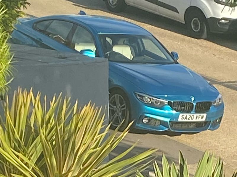 BMW 4 Series spotted in Gravesend