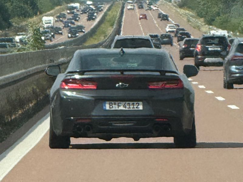 Chevrolet Camaro spotted in Halle (Saale)