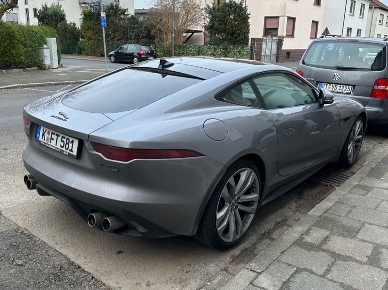 Jaguar F-Type (2020) spotted in Frankfurt am Main, Germany
