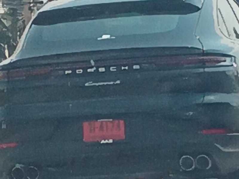 Porsche Cayenne spotted in Si Racha