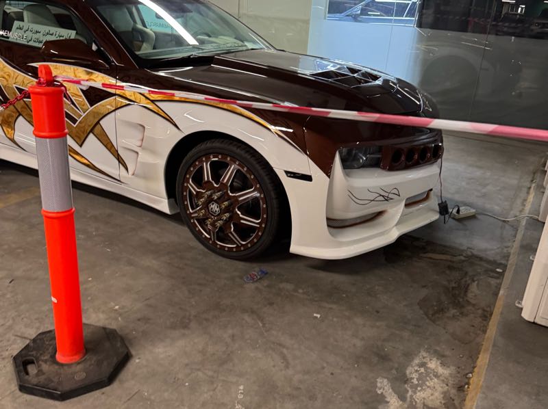 Dodge Challenger (2020) spotted in Abu Dhabi, United Arab Emirates