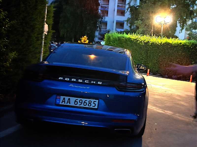 Porsche Panamera spotted in Mangalia