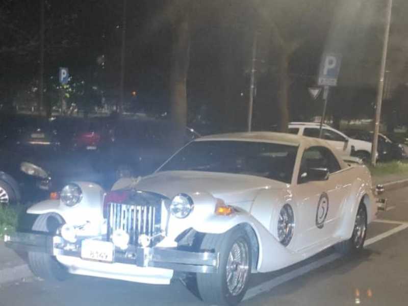Excalibur Phaeton spotted in Bergamo
