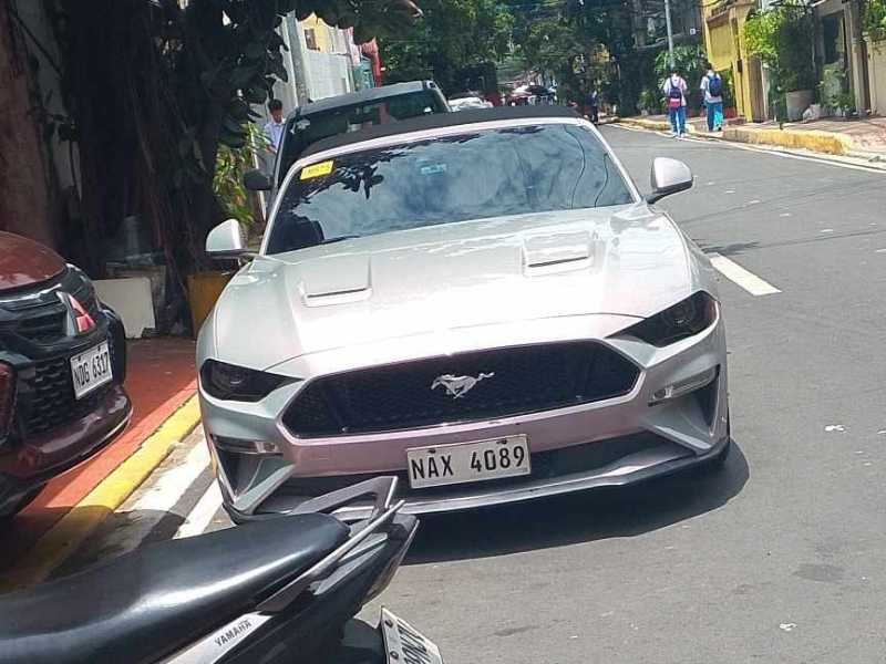 Ford Mustang spotted in Pasay