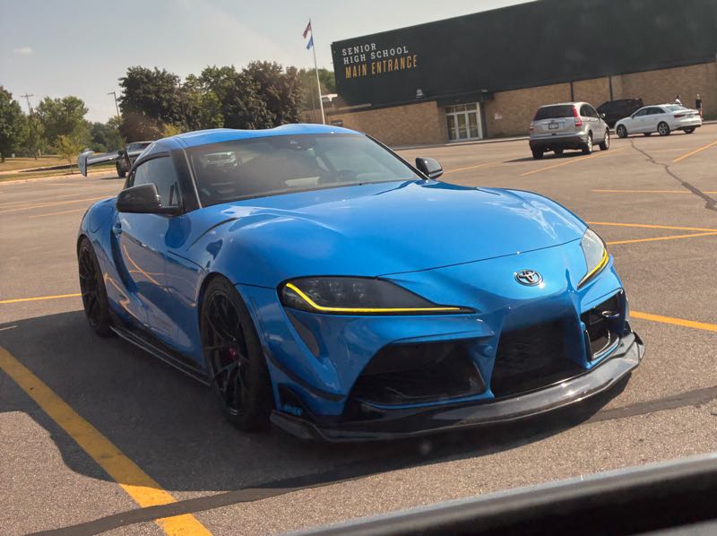 Toyota Supra spotted in Weston