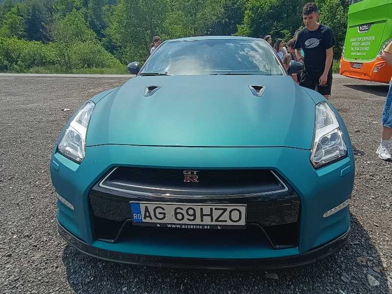 Nissan GT-R (2015) spotted in Braşov, Romania