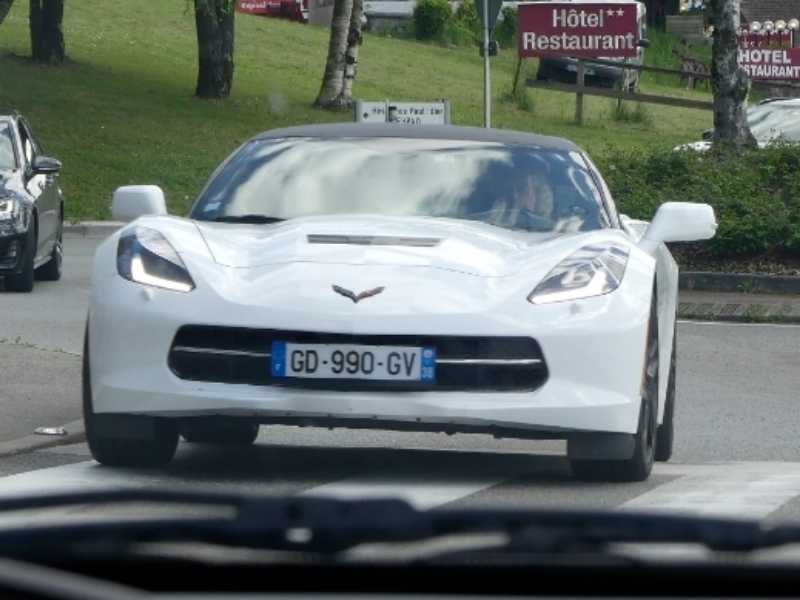 Chevrolet Corvette (2014) spotted in Annecy, France