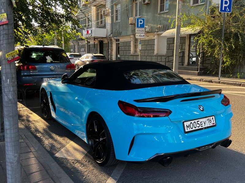 BMW Z4 M40i spotted in Rostov-on-Don