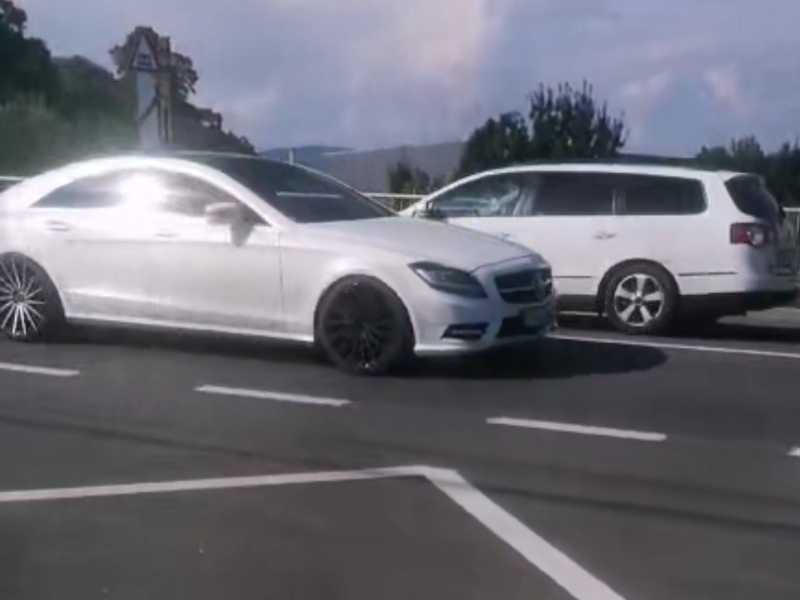 Mercedes-Benz CLS spotted in Târgu Secuiesc
