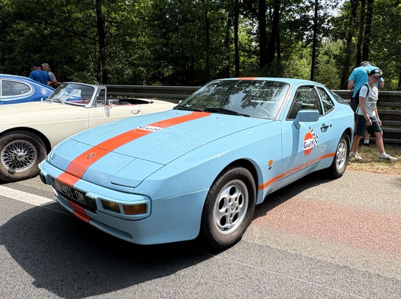 Porsche 944 (1980) spotted in Le Mans, France