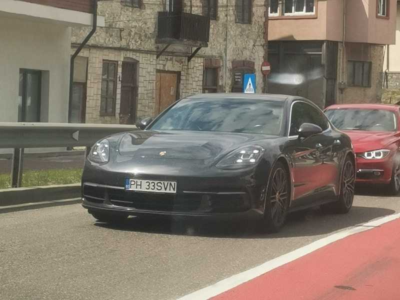 Porsche Panamera (2021) spotted in Ploieşti, Romania