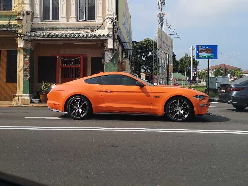 Ford Mustang spotted in Malacca