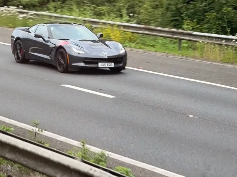 Chevrolet Corvette (2019) spotted in Brighton, United Kingdom