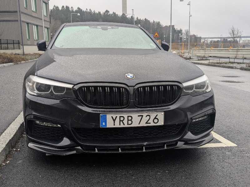 BMW 5 Series spotted in Södertälje