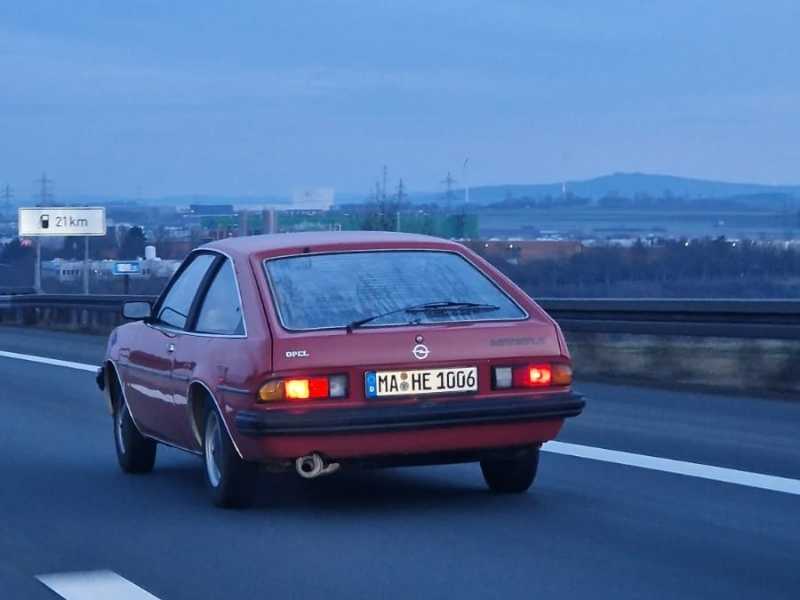 Opel Manta spotted in Mannheim