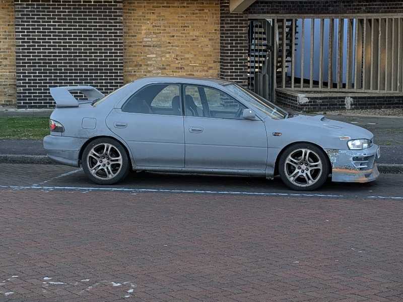 Subaru Impreza (1999) spotted in Portsmouth, United Kingdom