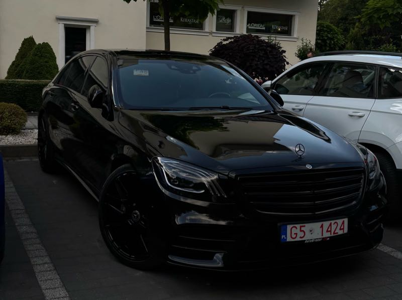 Mercedes-Benz S-Class spotted in Kielce