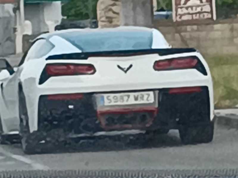 Chevrolet Corvette (2019) spotted in Santander, Spain