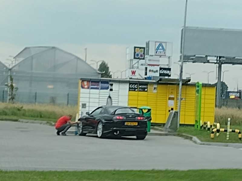 Mazda RX-7 spotted in Tychy