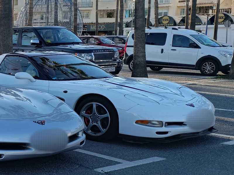 Chevrolet Corvette spotted in Torremolinos