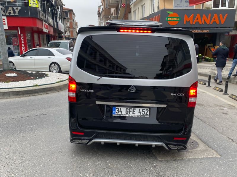 Maybach V-Class spotted in Karasu