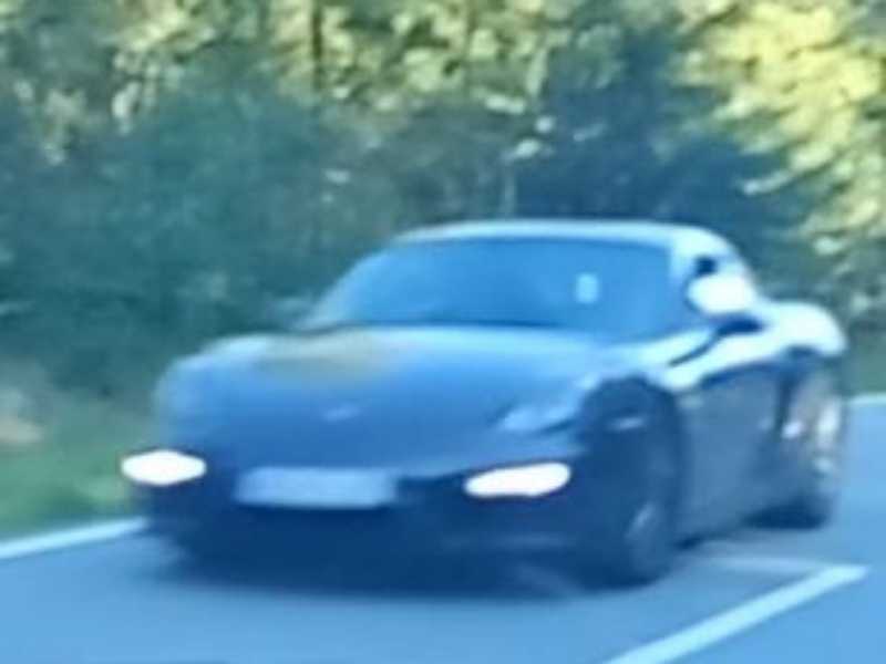 Porsche Cayman (2018) spotted in Bayerisch Eisenstein, Germany