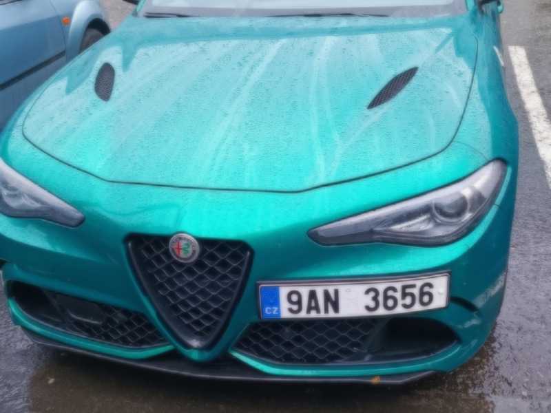 Alfa Romeo Giulia spotted in Milevsko