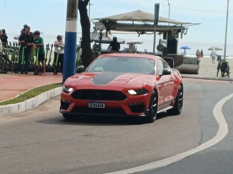 Ford Mustang spotted in Balneário Camboriú