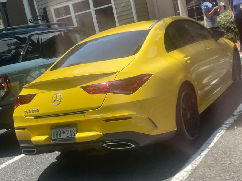 Mercedes-Benz CLA 35 spotted in Hilton Head Island