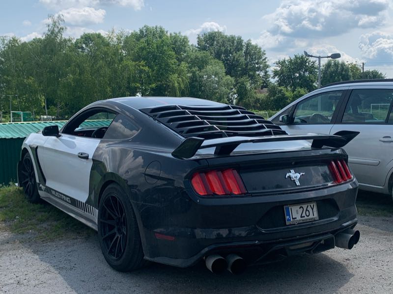 Ford Mustang (2017) spotted in Chełm, Poland