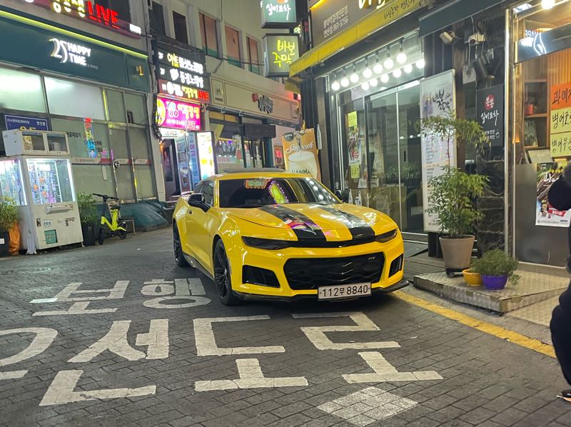 Chevrolet Camaro spotted in Busan