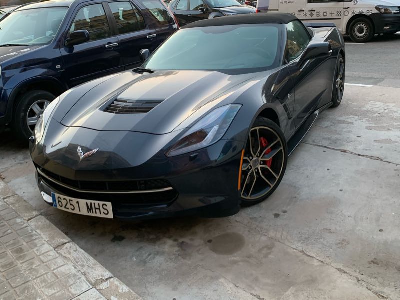 Chevrolet Corvette (2019) spotted in Valencia, Spain