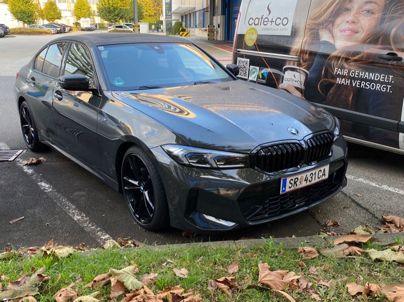 BMW 3 Series spotted in Steyr