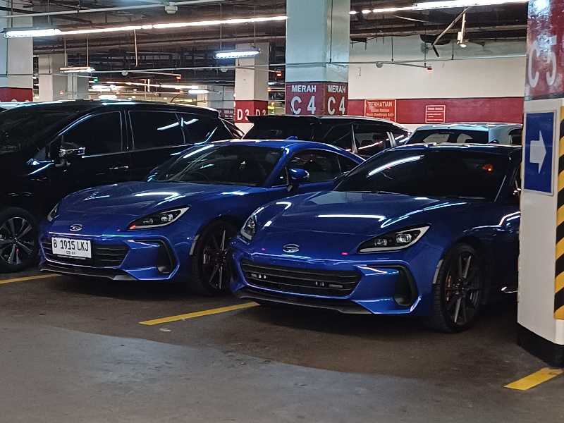Subaru BRZ spotted in Jakarta