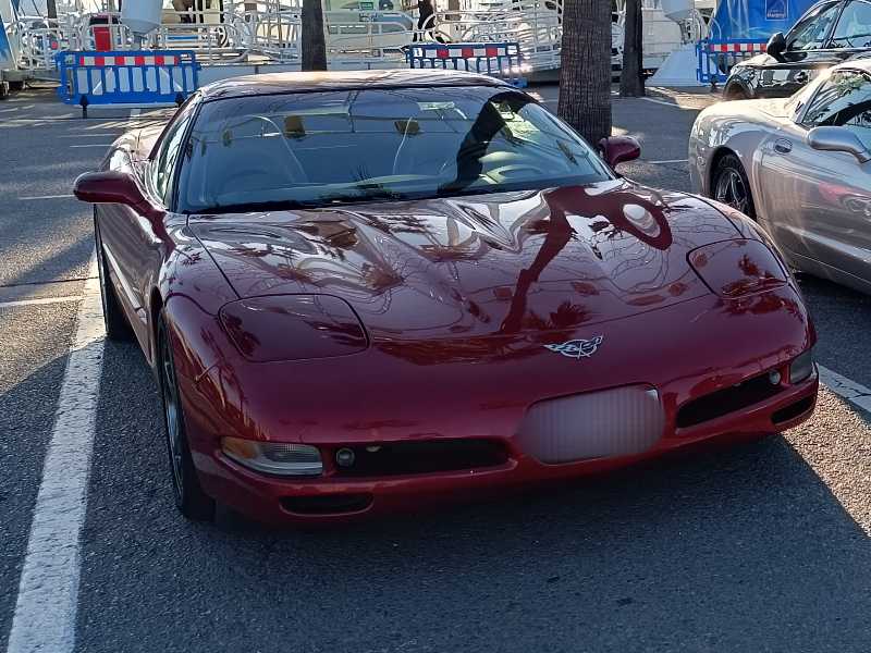Chevrolet Corvette spotted in Torremolinos
