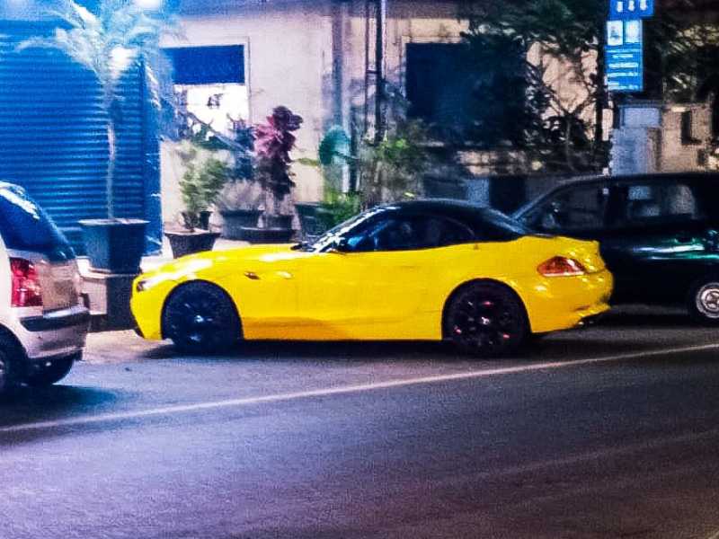 BMW Z4 spotted in Panjim