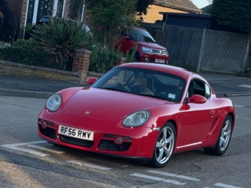 Porsche Cayman spotted in Chatham