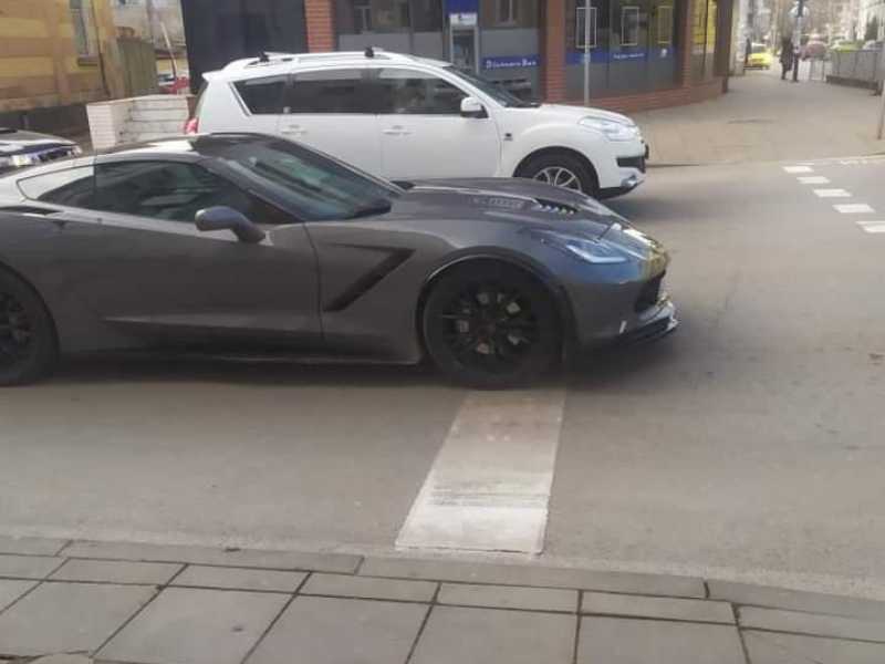 Chevrolet Corvette (2017) spotted in Stara Zagora, Bulgaria