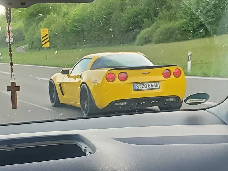 Chevrolet Corvette (2006) spotted in Stuttgart, Germany