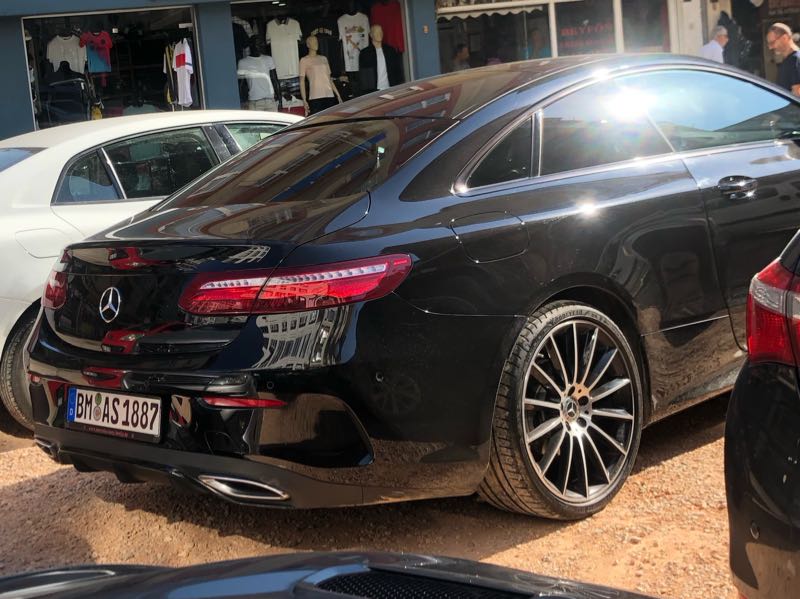Mercedes-Benz C-Class Coupe spotted in Fatsa