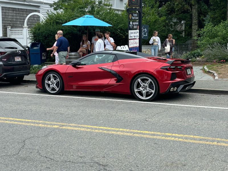Chevrolet Corvette (2022) spotted in Harwich, United States