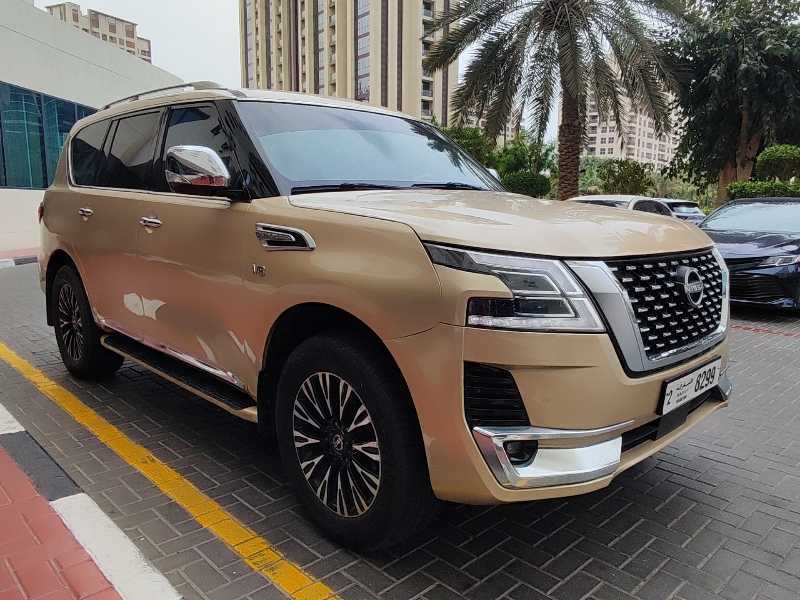 Nissan Patrol spotted in Dubai