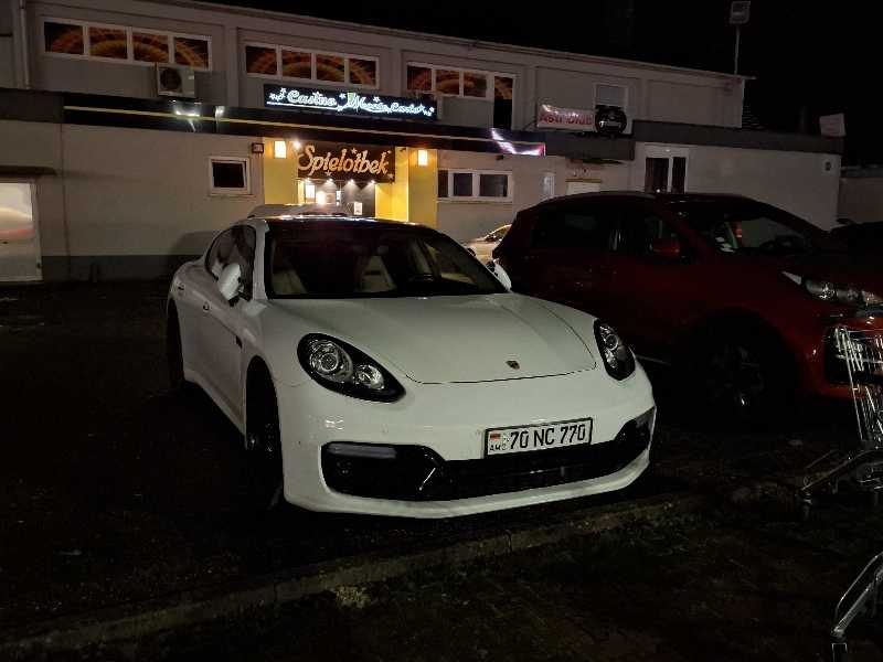 Porsche Panamera spotted in Offenburg