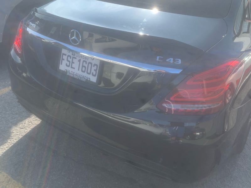 Mercedes-Benz C43 spotted in Montréal