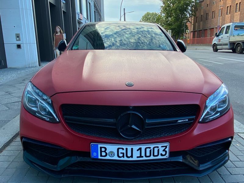 Mercedes-Benz C63 AMG (2018) spotted in Berlin, Germany