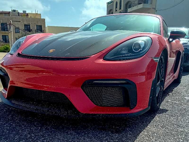 Porsche 718 Cayman spotted in Mosta