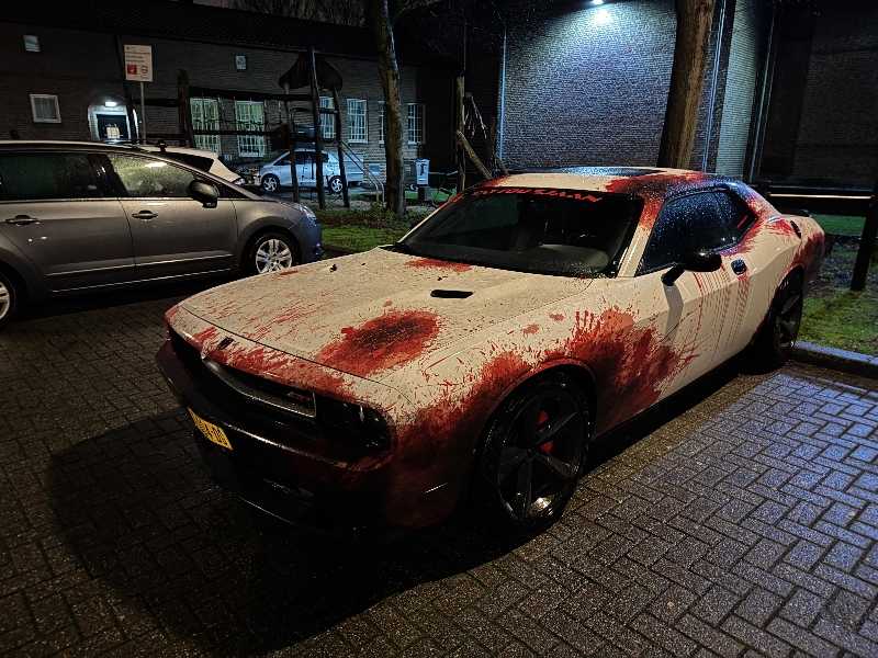 Dodge Challenger spotted in Almere Stad